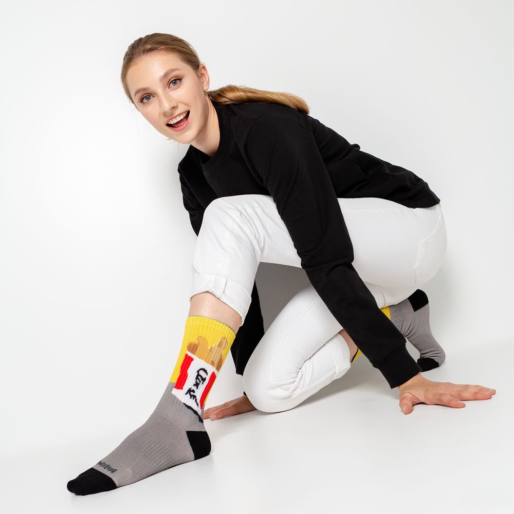 Носки «Куриные ножки» / Миниатюра WWW (1000)