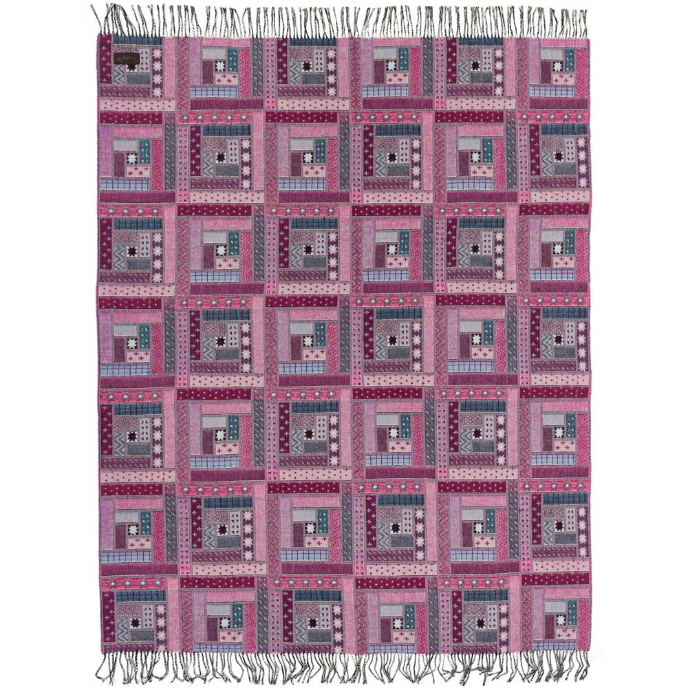 Плед Baltimora, фуксия / Миниатюра WWW (1000)