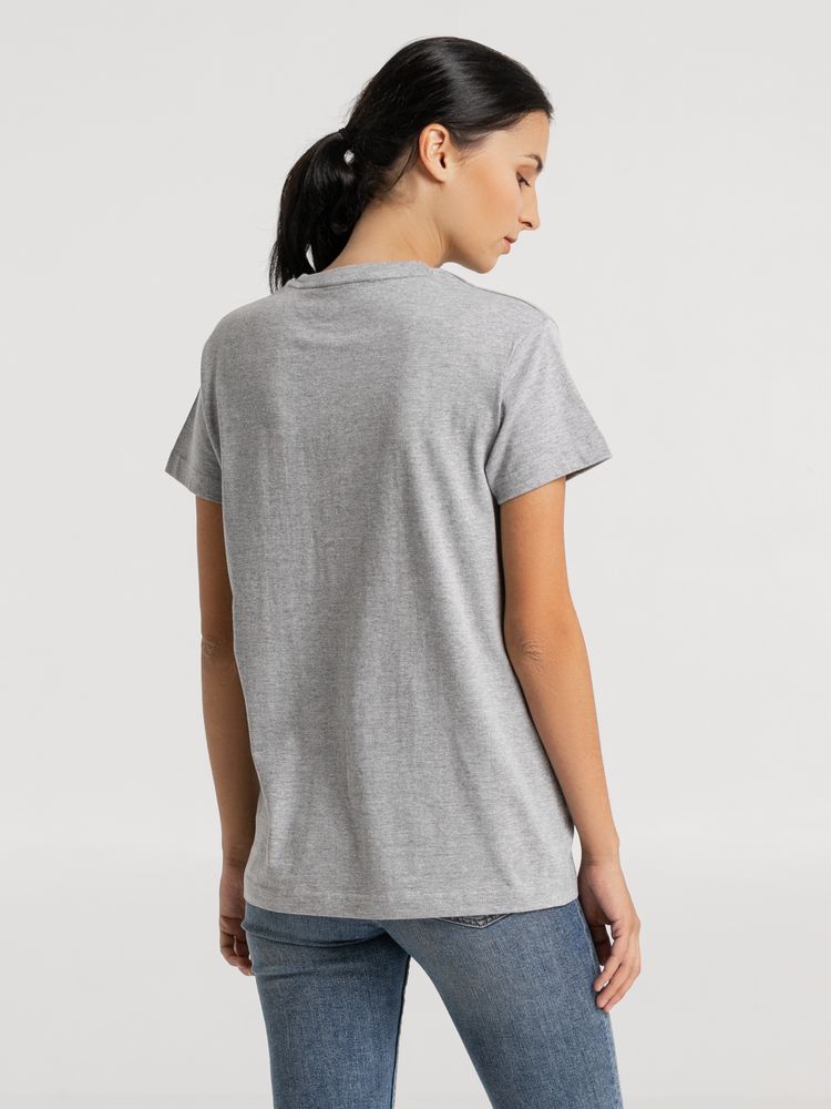 Футболка унисекс Firm Wear, серый меланж / Миниатюра WWW (1000)