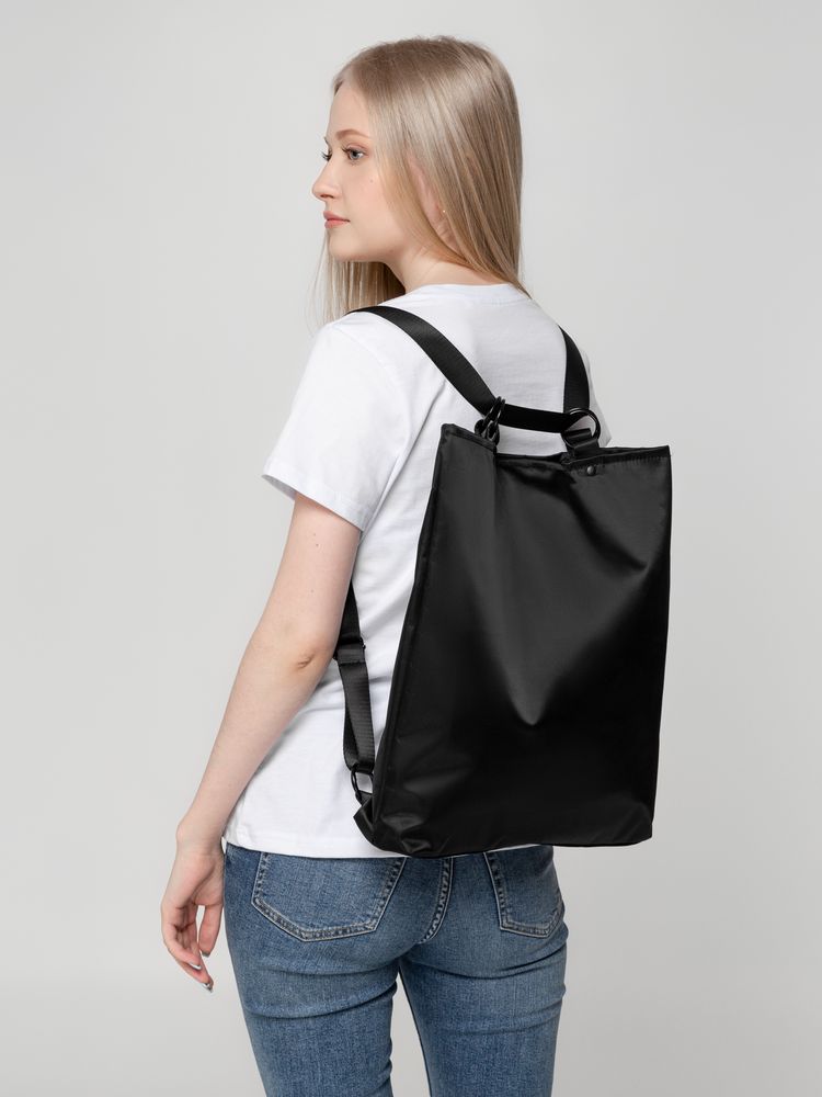 Рюкзак-трансформер ringLink, черный / Миниатюра WWW (1000)