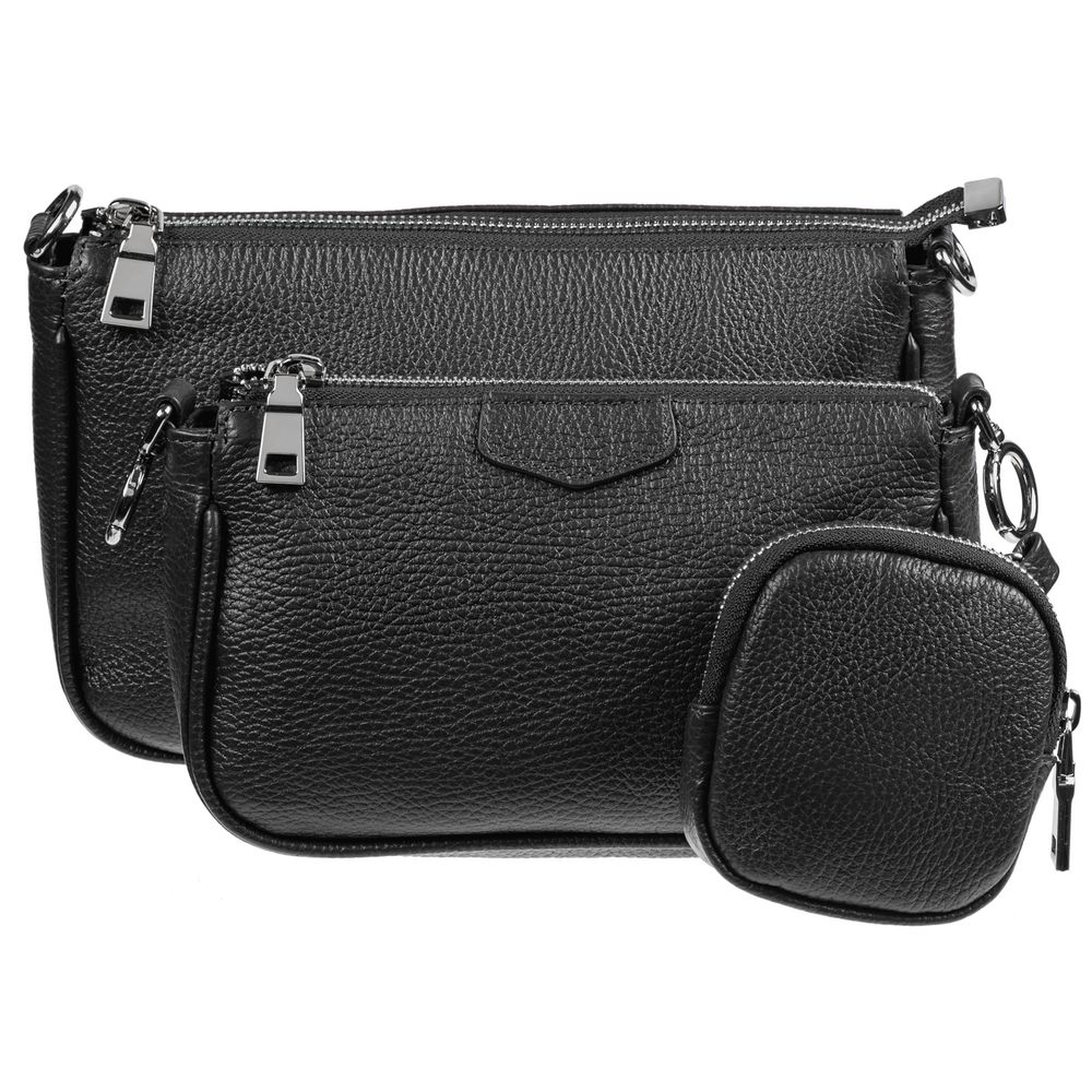 Сумка через плечо Gamma, черная / Миниатюра WWW (1000)