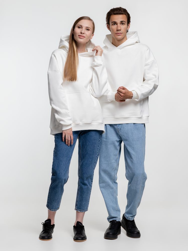 Худи оверсайз Kulonga Comfort Heavy, молочно-белое / Миниатюра WWW (1000)