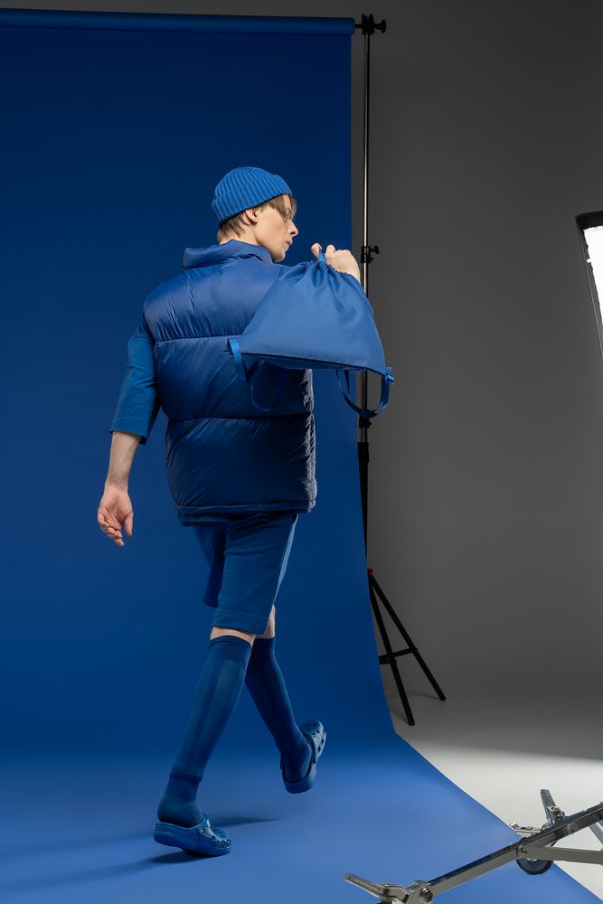 Основа для шопера-рюкзака B3, синяя / Миниатюра WWW (1000)