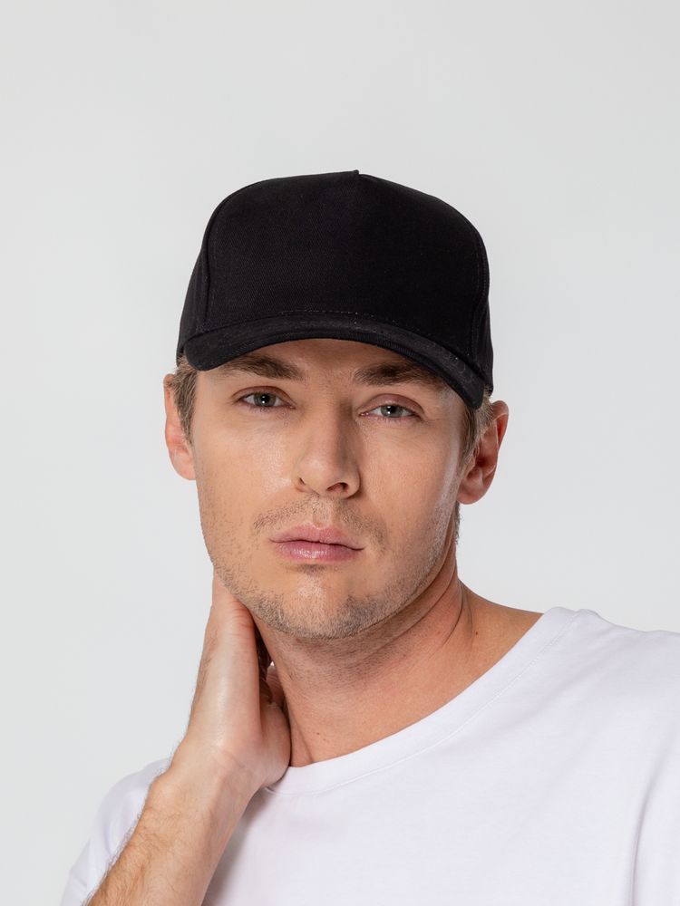 Бейсболка Standard, черная / Миниатюра WWW (1000)