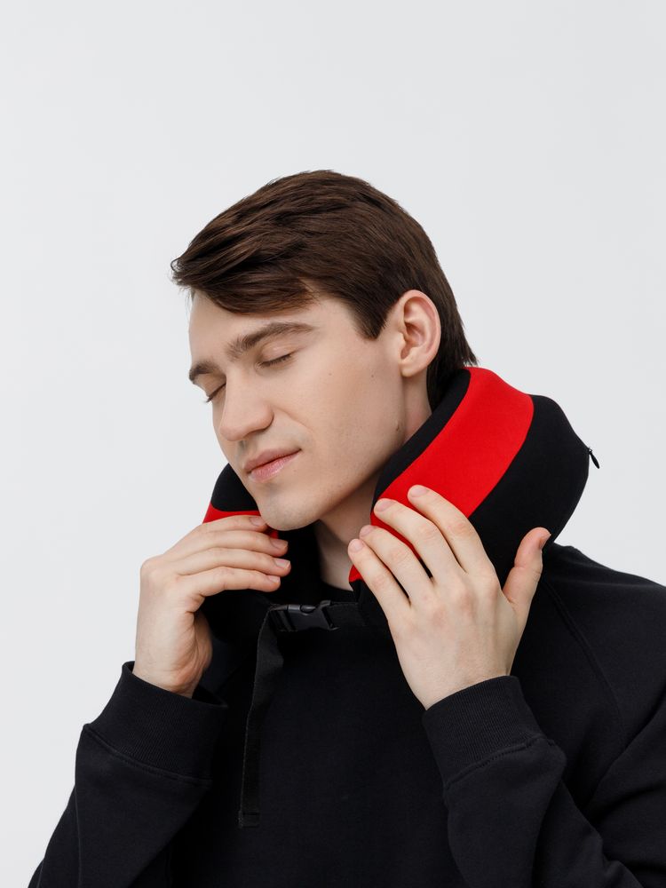 Дорожная подушка Piligrim, красная / Миниатюра WWW (1000)