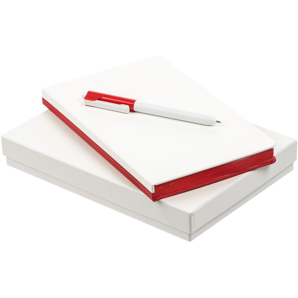 Набор Duplex, белый с красным / Миниатюра WWW (1000)