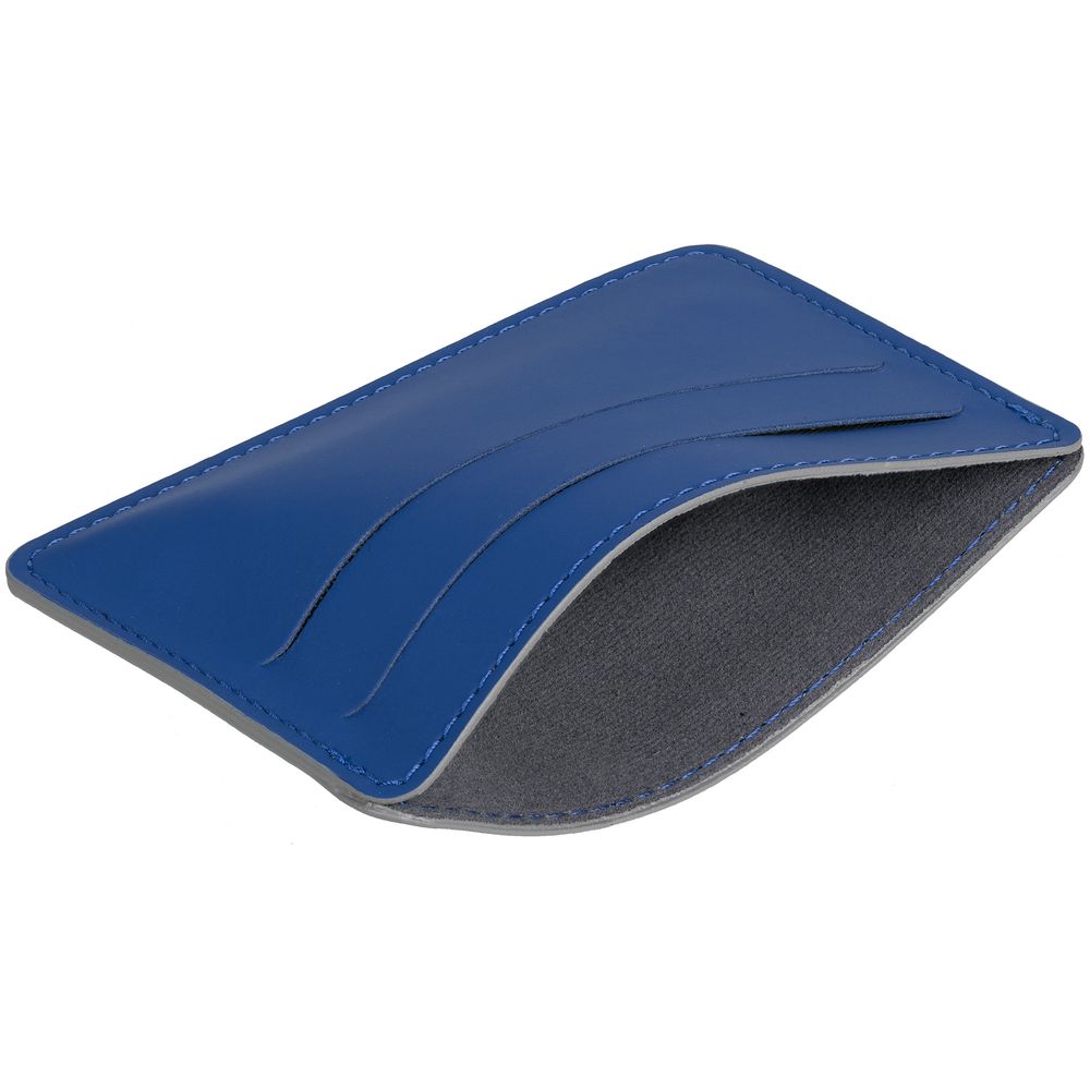 Чехол для карточек Shall Simple, синий / Миниатюра WWW (1000)