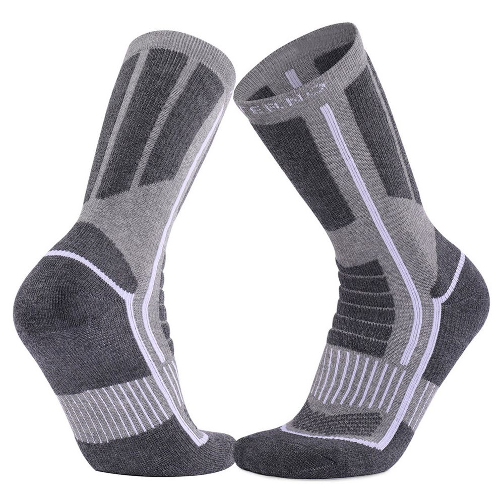 Набор из 2 пар женских термоносков Monterno Sport, серый и розовый / Миниатюра WWW (1000)