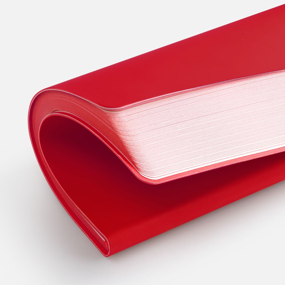 Блокнот Flex Shall ver.2, красный / Миниатюра WWW (1000)