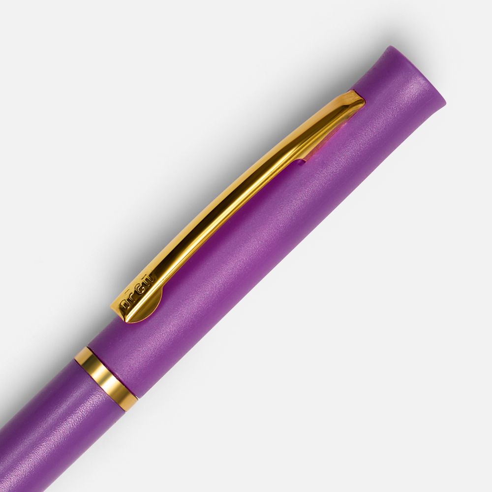 Ручка шариковая Euro Gold, фиолетовая / Миниатюра WWW (1000)