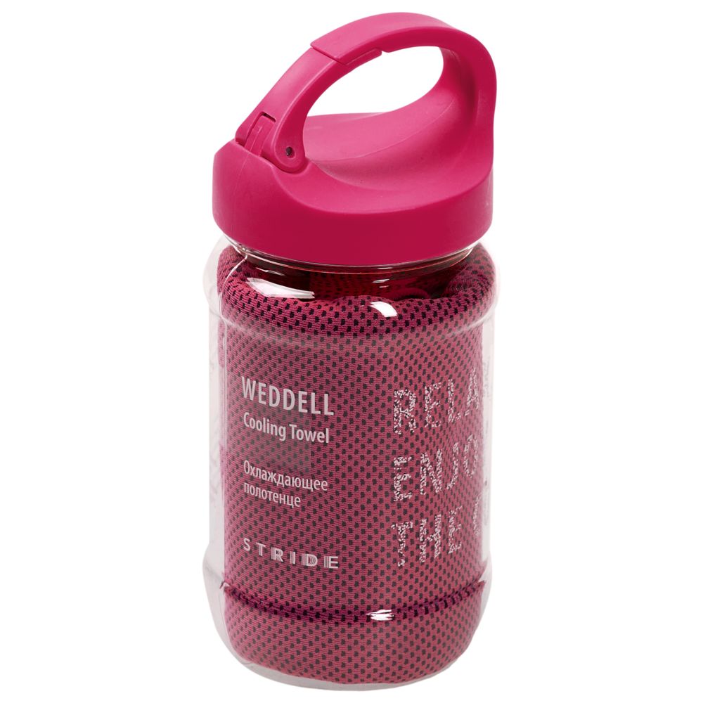 Охлаждающее полотенце Weddell, розовое / Миниатюра WWW (1000)