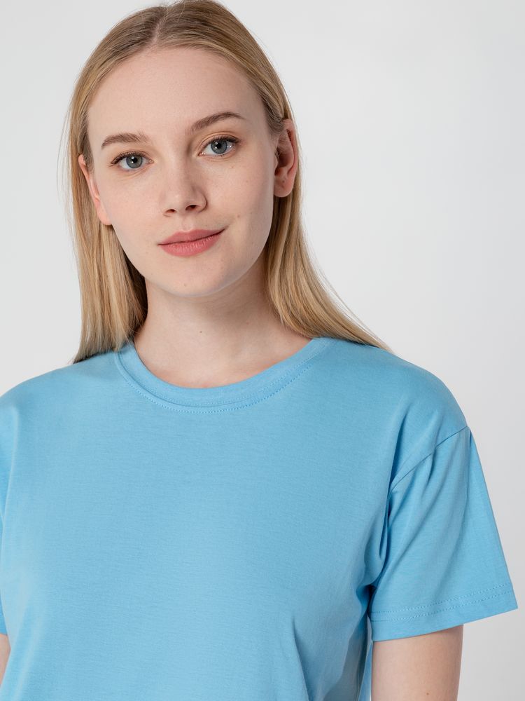 Футболка унисекс T-Bolka 160, голубая / Миниатюра WWW (1000)