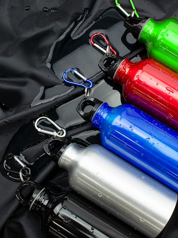 Бутылка для спорта Re-Source, серебристая / Миниатюра WWW (1000)