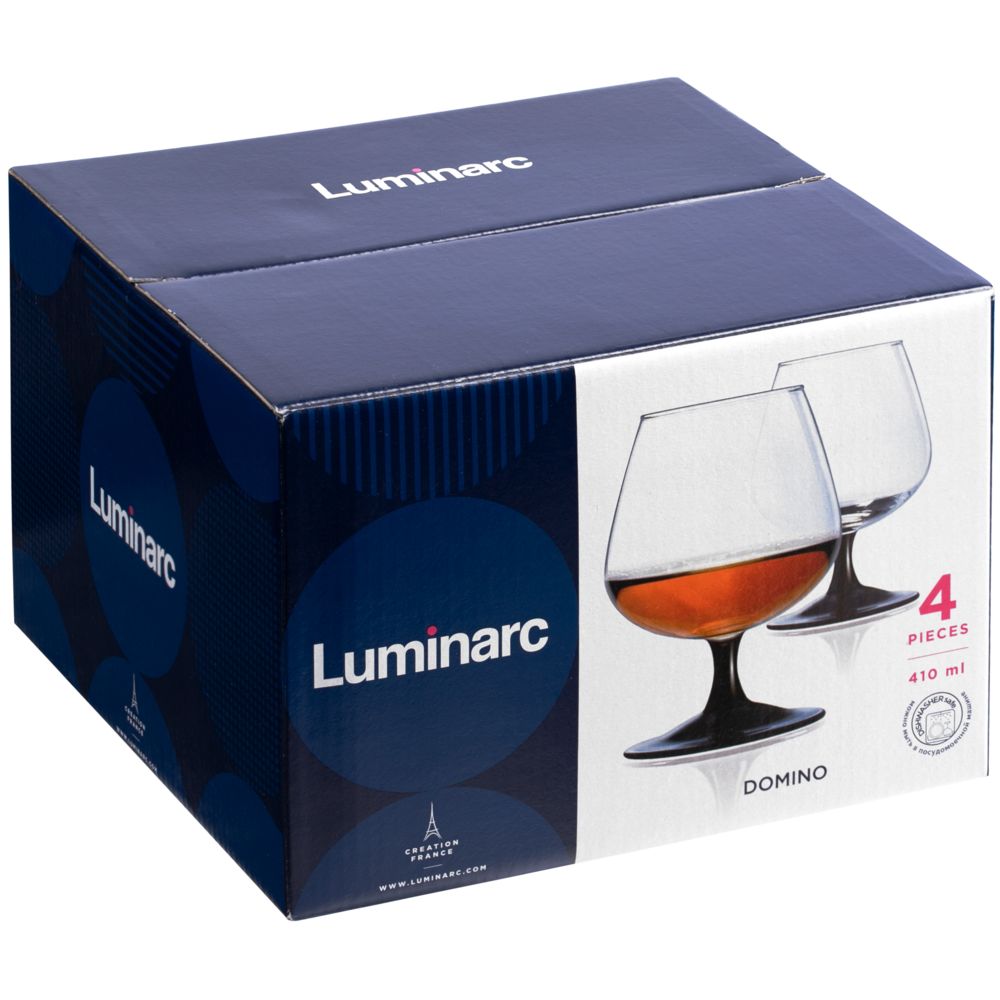 Набор из 4 бокалов для коньяка «Домино» / Миниатюра WWW (1000)