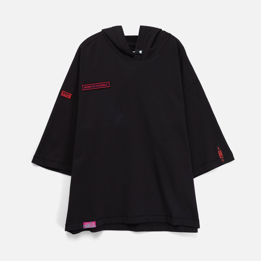 Лейбл из ПВХ Dzeta, S, красный / Миниатюра нанесения (1000)