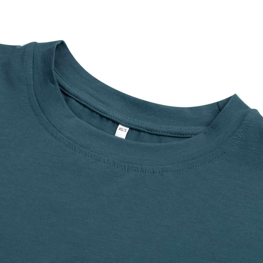 Футболка оверсайз Slope, бирюзовая (морская волна) / Миниатюра WWW (1000)