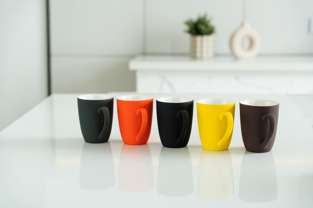 Кружка Good Morning с покрытием софт-тач, ver.2, оранжевая / Миниатюра WWW (1000)