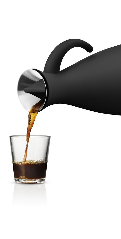 Термокувшин Vacuum, высокий, матовый черный / Миниатюра WWW (1000)