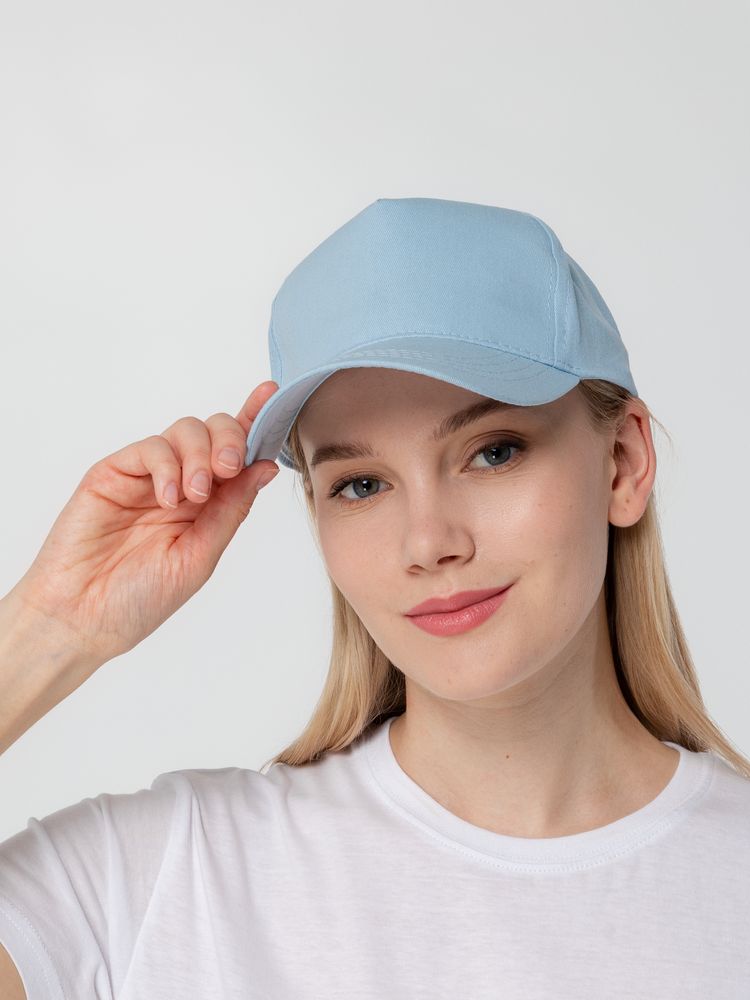 Бейсболка Promo, голубая / Миниатюра WWW (1000)