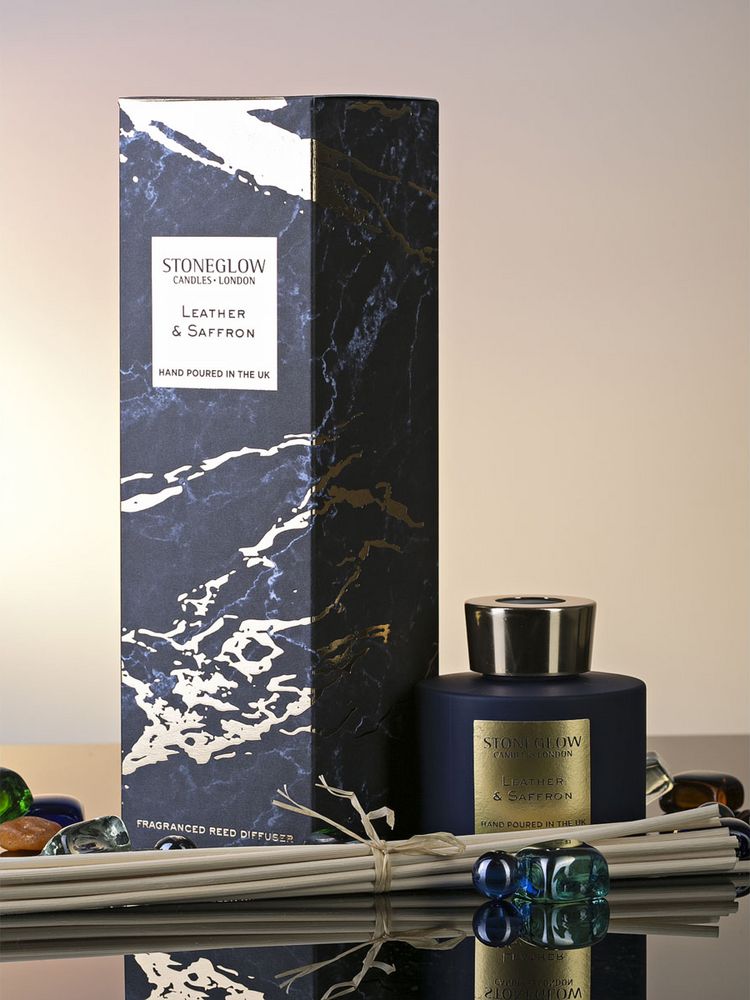 Диффузор Stoneglow Candles, древесина, кожа, шафран / Миниатюра WWW (1000)