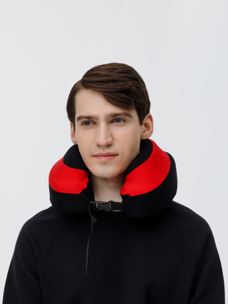 Дорожная подушка Piligrim, красная / Миниатюра WWW (1000)