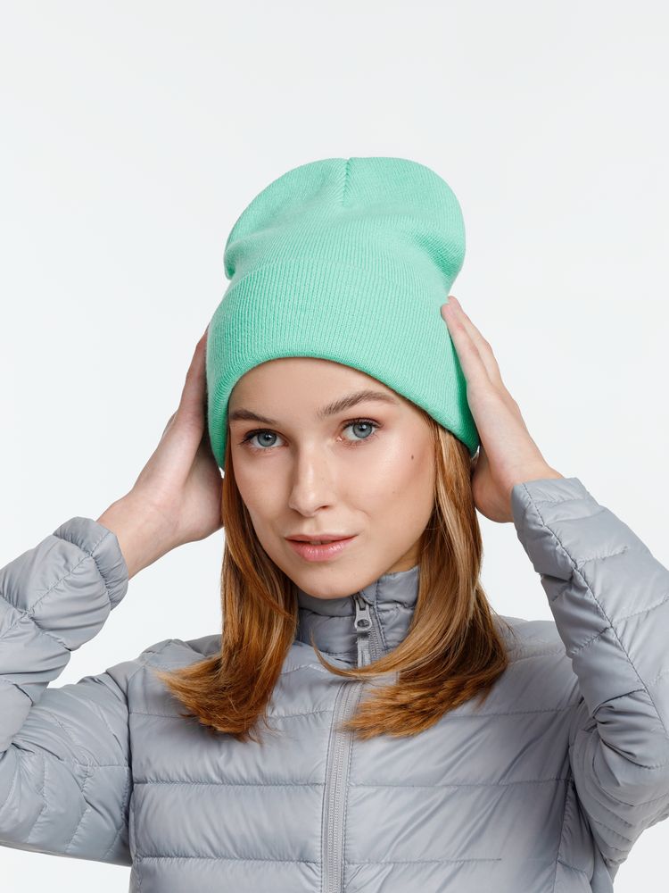 Шапка Urban Flow, зеленая (мятная) / Миниатюра WWW (1000)