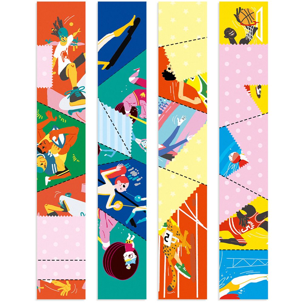 Головоломка-сгибалка «Спорт» / Миниатюра WWW (1000)