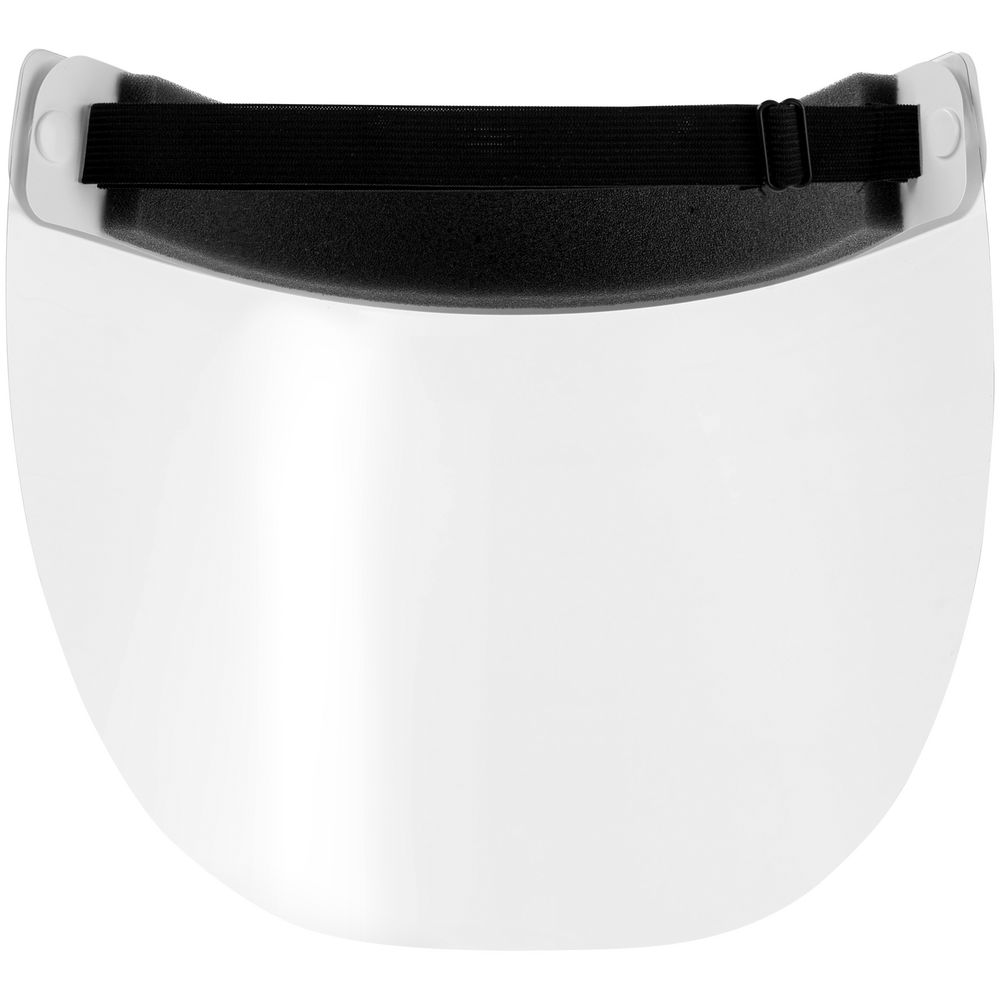 Прозрачный экран для лица Barrier, немедицинский, с белой лентой / Миниатюра WWW (1000)