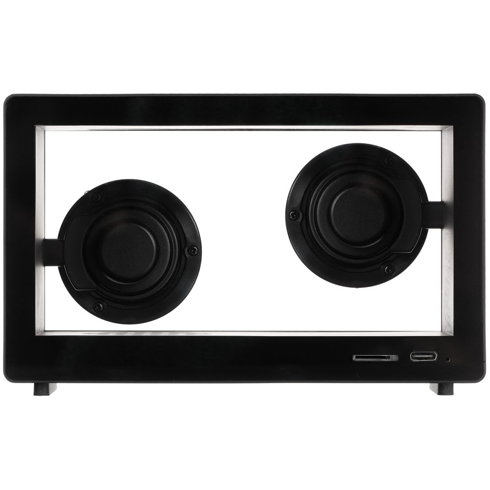 Bluetooth-колонка со светомузыкой Sensofonic, черная / Миниатюра WWW (1000)