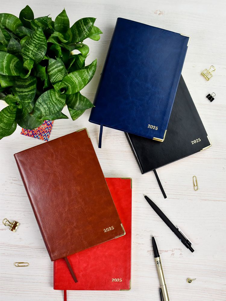 Ежедневник Lugo, датированный, черный / Миниатюра WWW (1000)