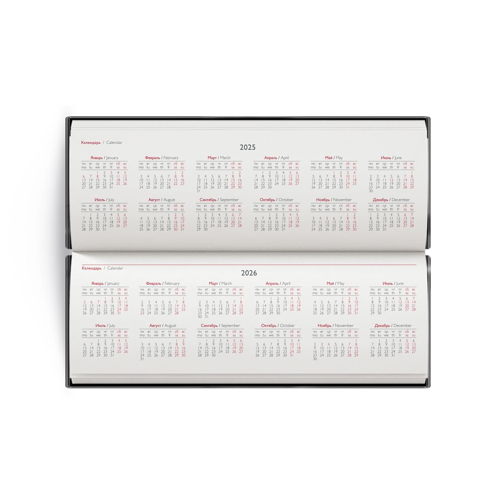 Планинг Faro, датированный, черный / Миниатюра WWW (1000)