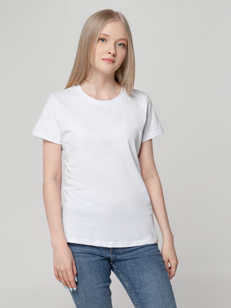 Футболка женская T-bolka Lady, белая / Миниатюра WWW (1000)