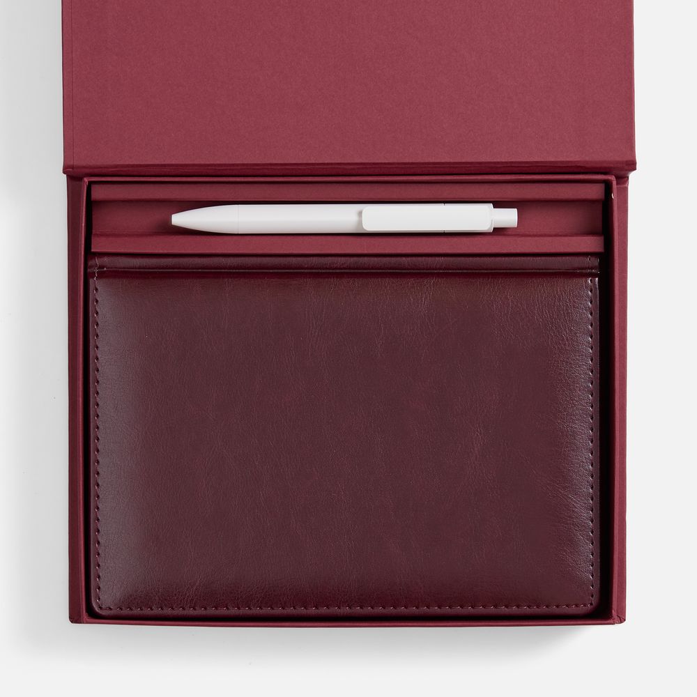 Набор Nebraska, бордовый / Миниатюра WWW (1000)