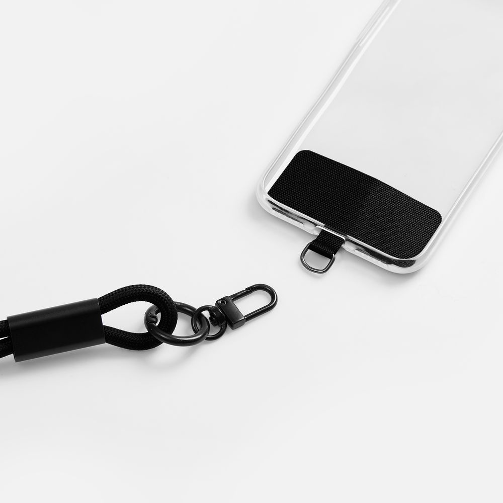 Кабель-ланьярд energyFlex Power Delivery 60 Вт, черный / Миниатюра WWW (1000)