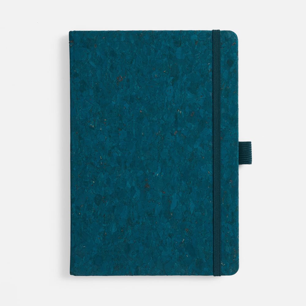 Блокнот Cork County, синий / Миниатюра WWW (1000)