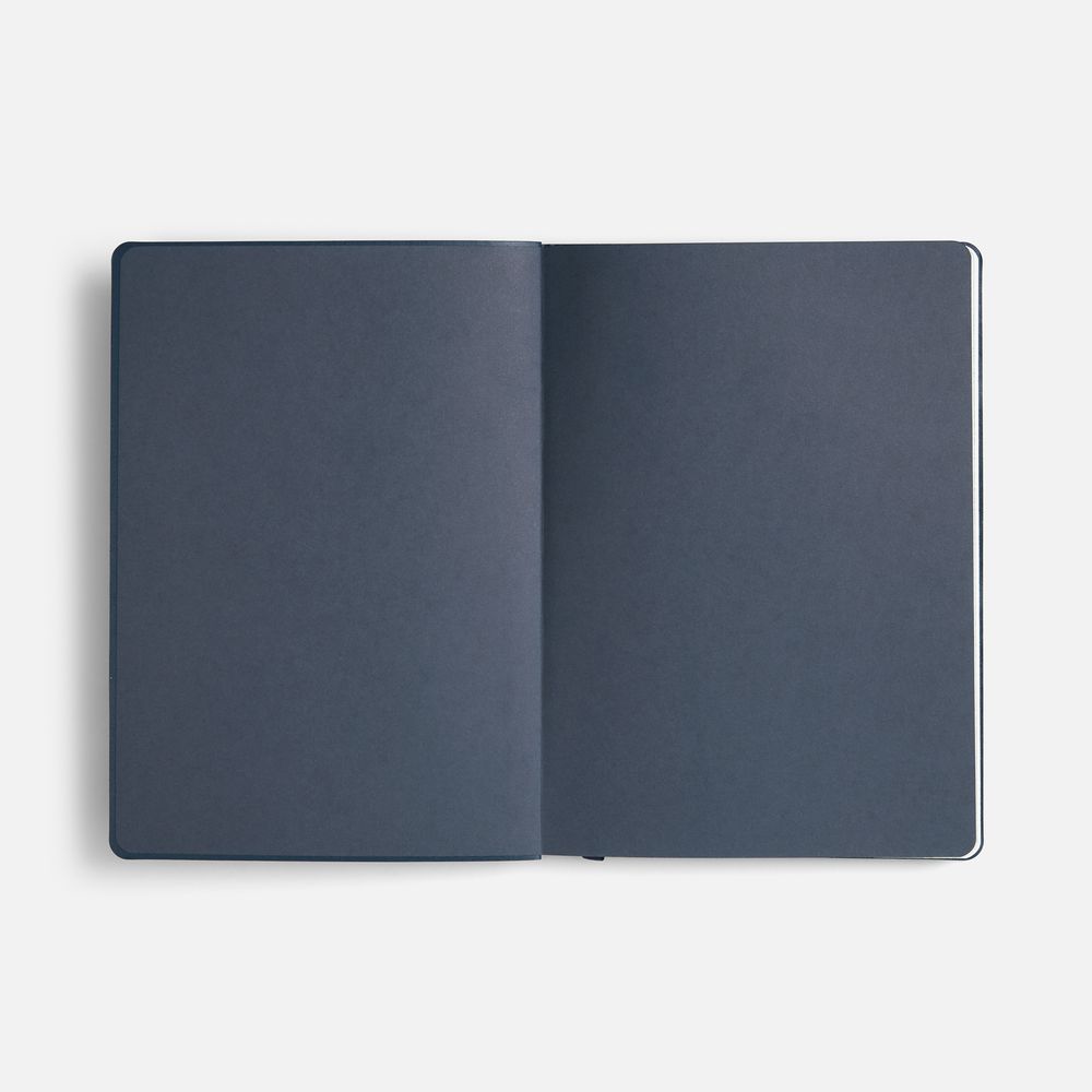 Ежедневник Doppio, недатированный, синий / Миниатюра WWW (1000)