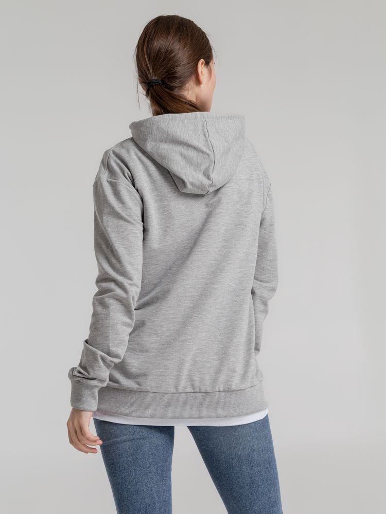 Толстовка с капюшоном Unit Kirenga, серый меланж / Миниатюра WWW (1000)