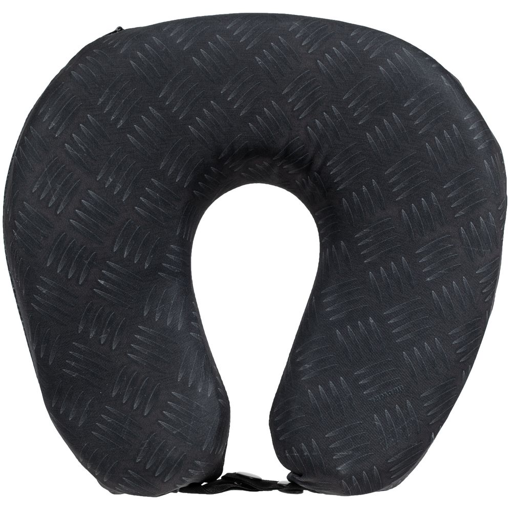 Подушка дорожная Hard Work Black, черная / Миниатюра WWW (1000)