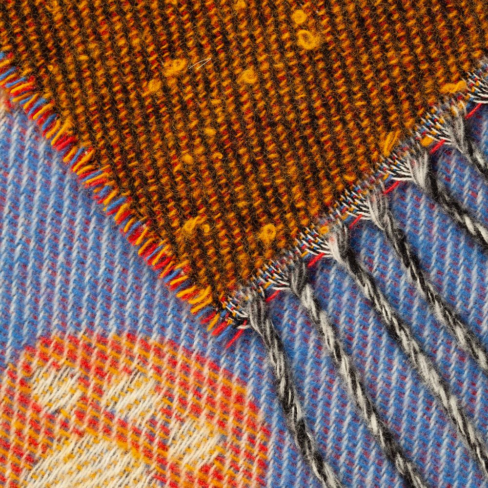 Плед детский Cat, синий / Миниатюра WWW (1000)