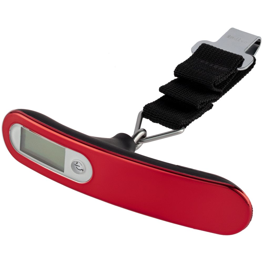 Дорожные весы onBoard Soft Touch, красные / Миниатюра WWW (1000)