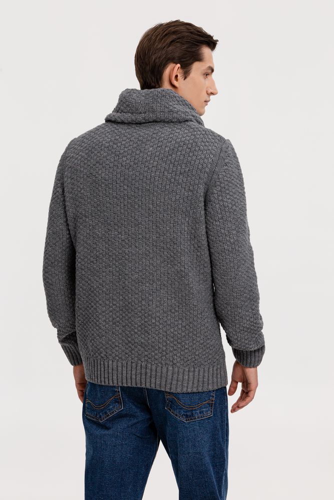 Свитер мужской Warmheart, серый меланж / Миниатюра WWW (1000)