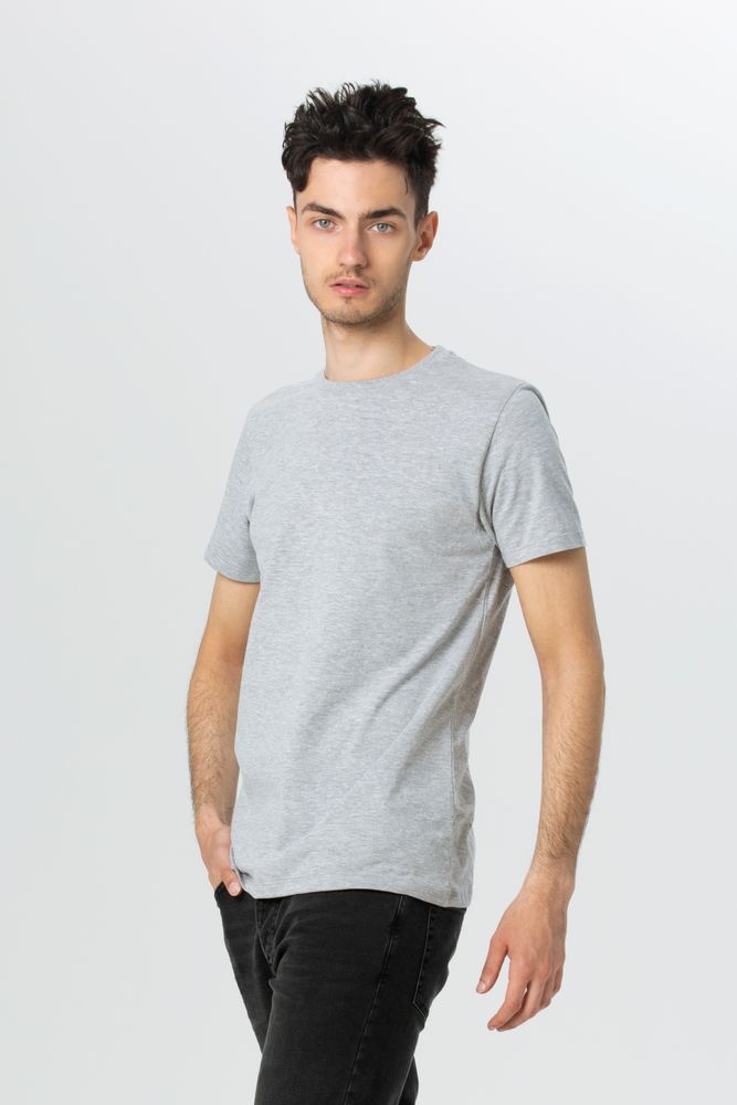 Футболка унисекс T-bolka 160 Original, серый меланж / Миниатюра WWW (1000)