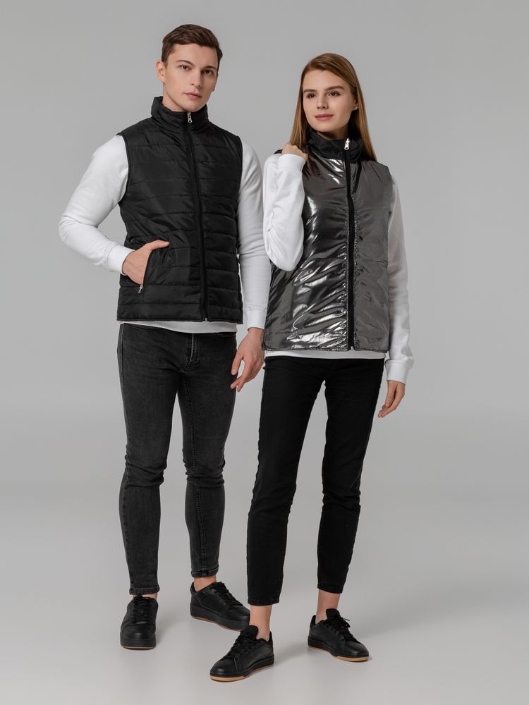 Жилет двусторонний Climb, черный / Миниатюра WWW (1000)