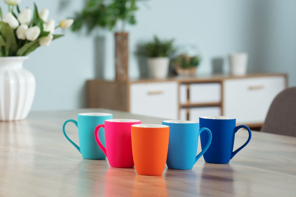 Кружка Good Morning с покрытием софт-тач, ver.2, оранжевая / Миниатюра WWW (1000)