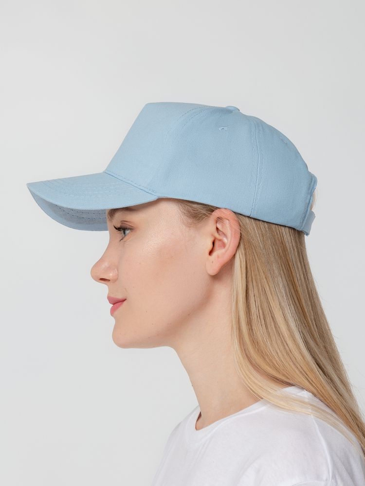 Бейсболка Promo, голубая / Миниатюра WWW (1000)