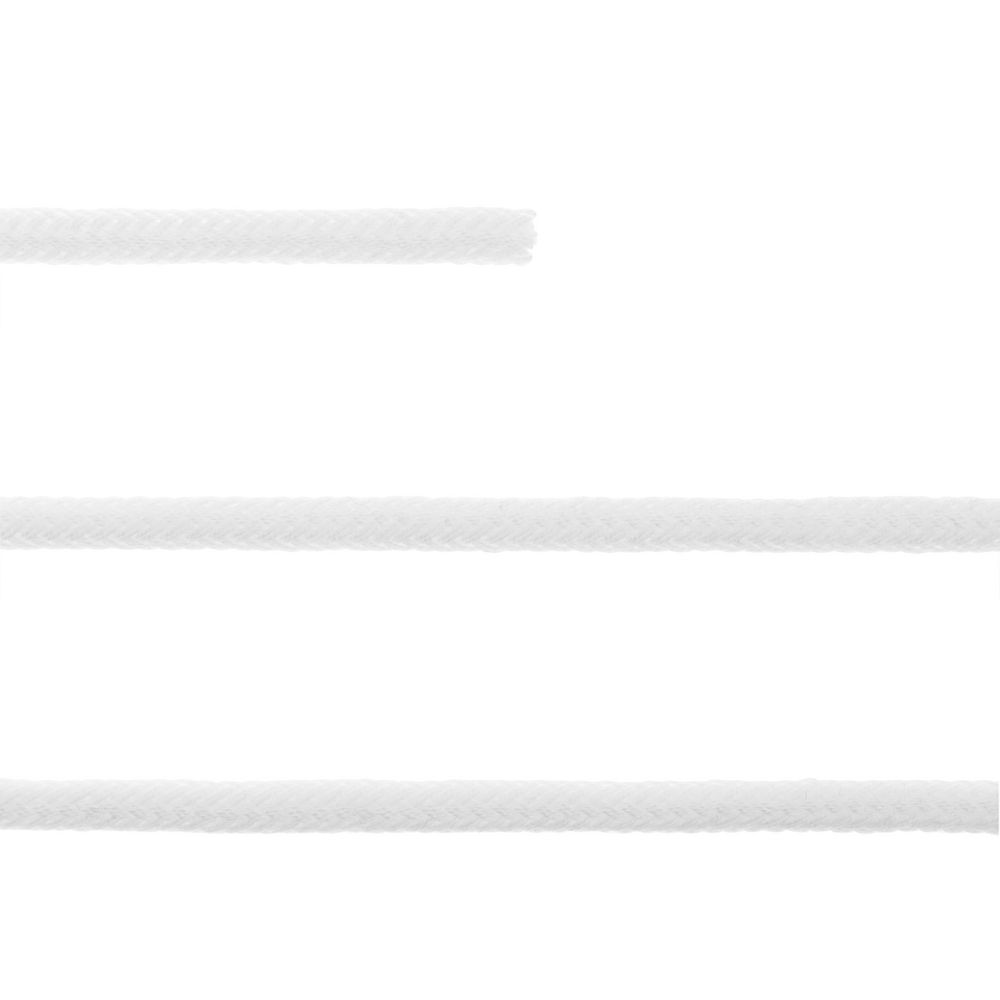 Круглый шнур Lasso S, белый, 40 см / Миниатюра WWW (1000)