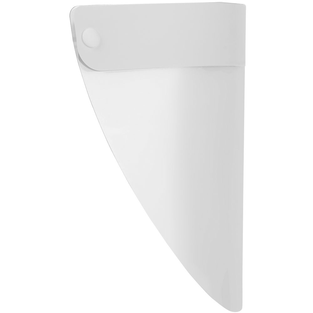 Прозрачный экран для лица Barrier, немедицинский, с белой лентой / Миниатюра WWW (1000)