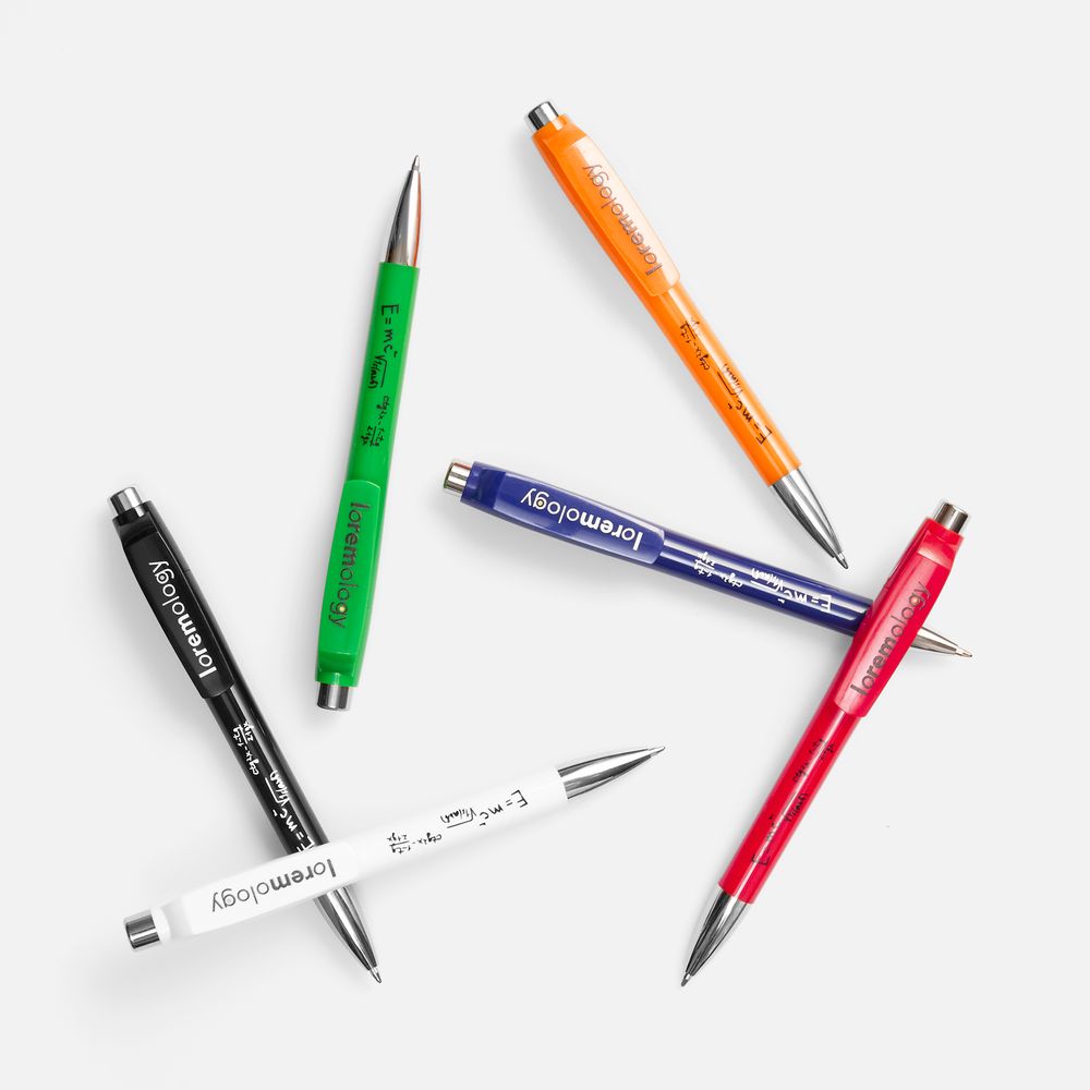 Ручка шариковая Klippa, оранжевая / Миниатюра WWW (1000)