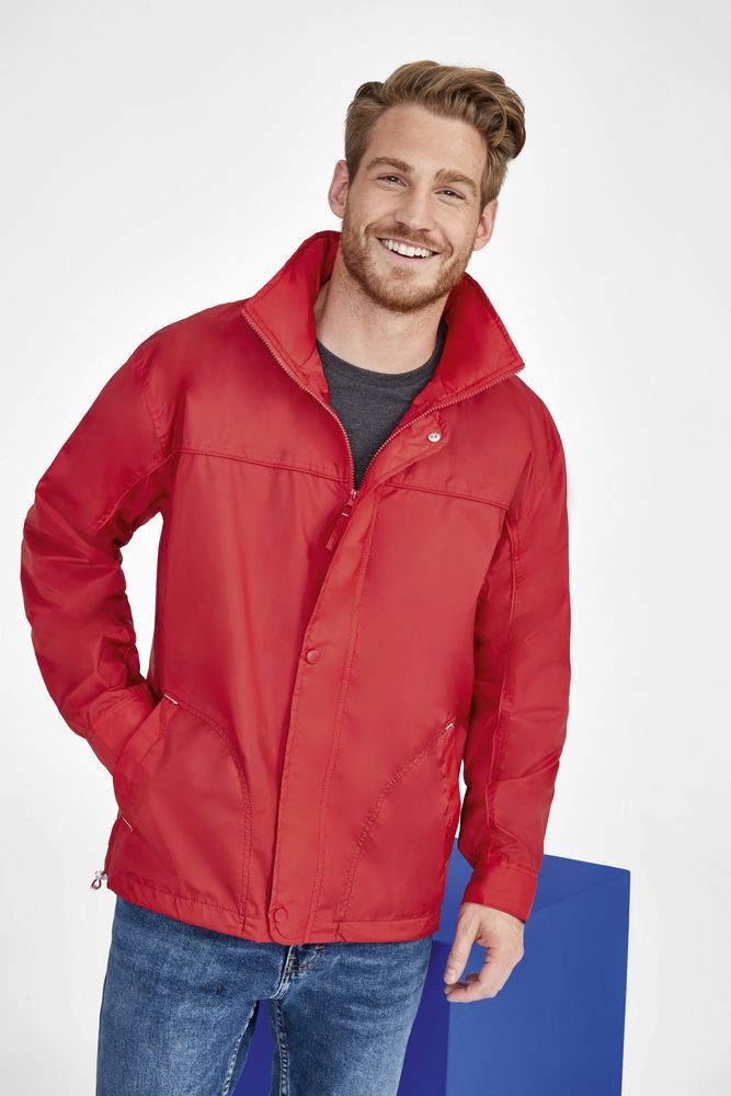 Ветровка мужская Mistral 210, красная / Миниатюра WWW (1000)