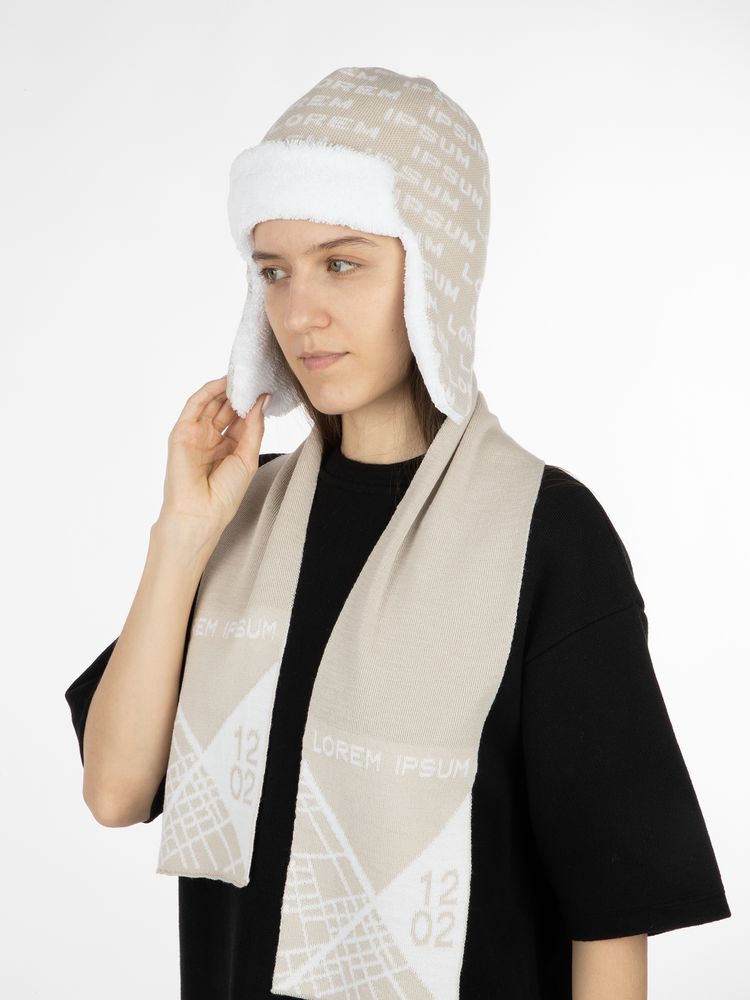 Шарф на заказ Tricksy Rand, S, полушерсть / Миниатюра WWW (1000)